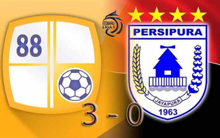 Barito Putera Benamkan Persipura Jayapura 3 Gol Tanpa Balas