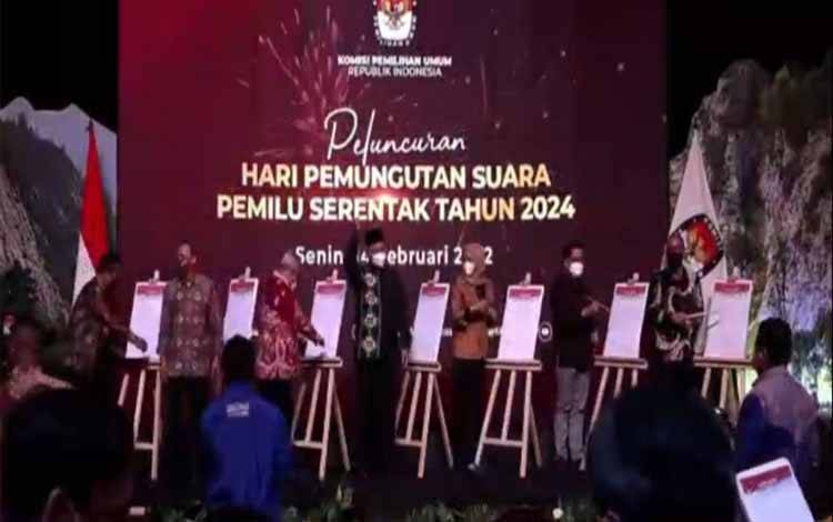 KPU Tetapkan Hari Pemungutan Suara Pemilu Serentak 2024