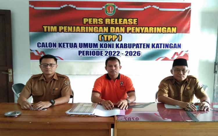 KONI Katingan Buka Pendaftaran Bakal Calon Ketua 2022 - 2026