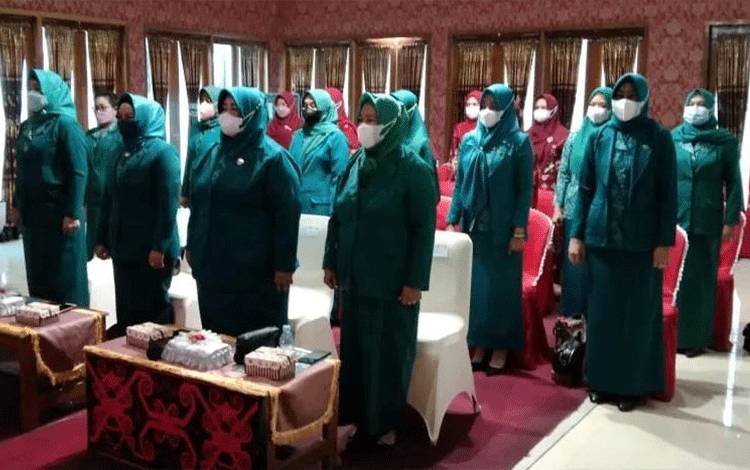 TP PKK Seruyan Ikuti Acara Pelantikan Ketua TP PKK Kota Palangka Raya