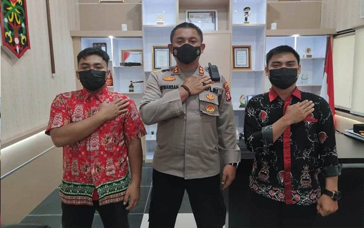 Polres Gunung Mas Beri Dukungan pada Pengurus KEPPMA yang Baru