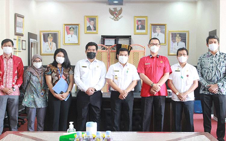 Bupati Barito Timur Terima Kunjungan BPK RI Perwakilan Kalteng