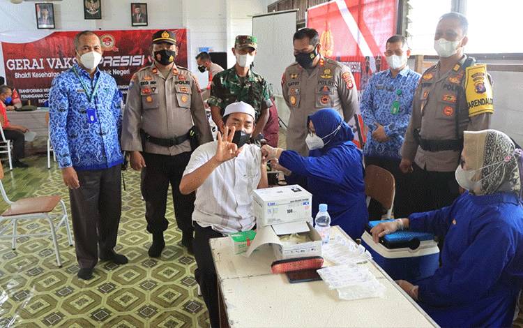 Sapa Warga, Kapolres Seruyan Sampaikan Pesan kamtibmas