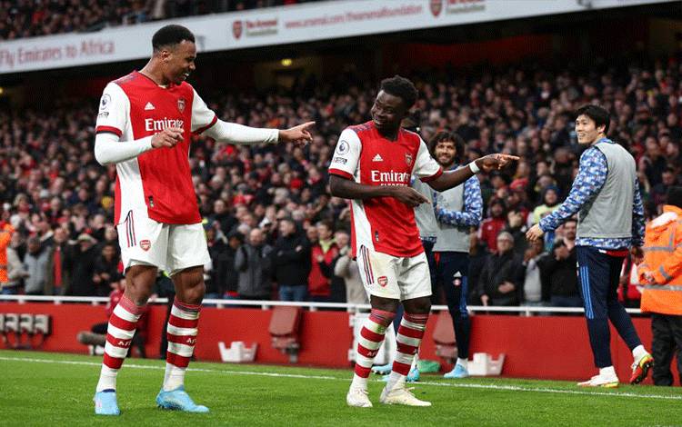Arsenal Tekuk Brentford 2-1 di Emirates Stadium