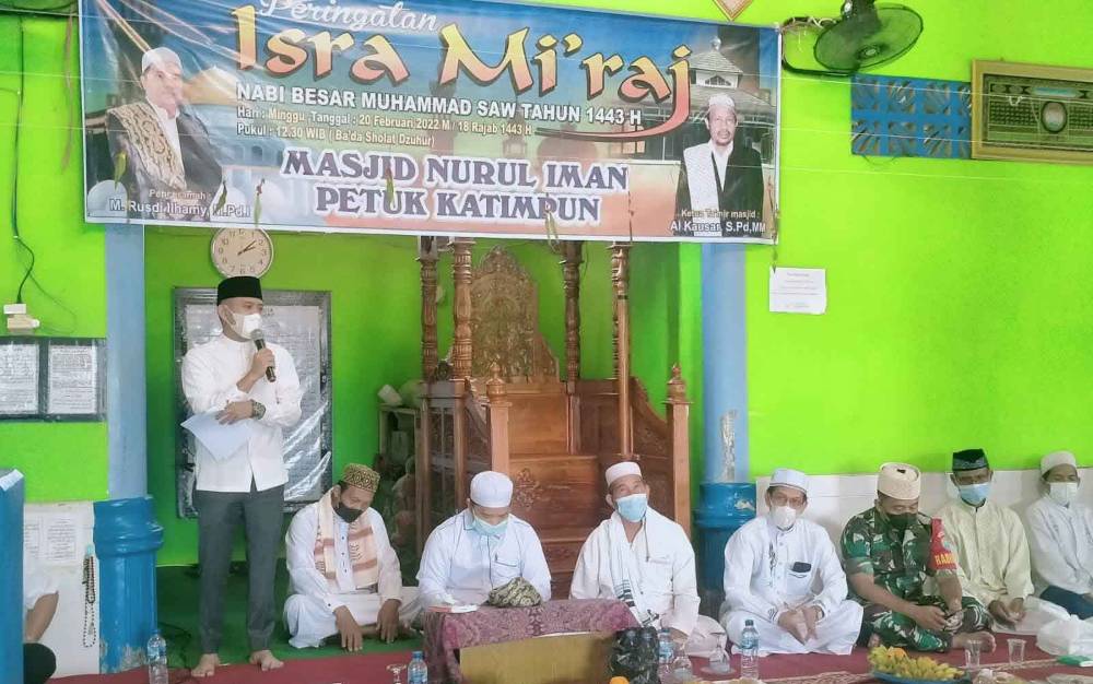 Wali Kota Palangka Raya Hadiri Peringatan Isra Mi'raj di Kelurahan Petuk Katimpun