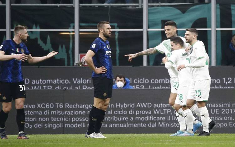 Inter Milan Tumbang 0-2 di Tangan Sassuolo