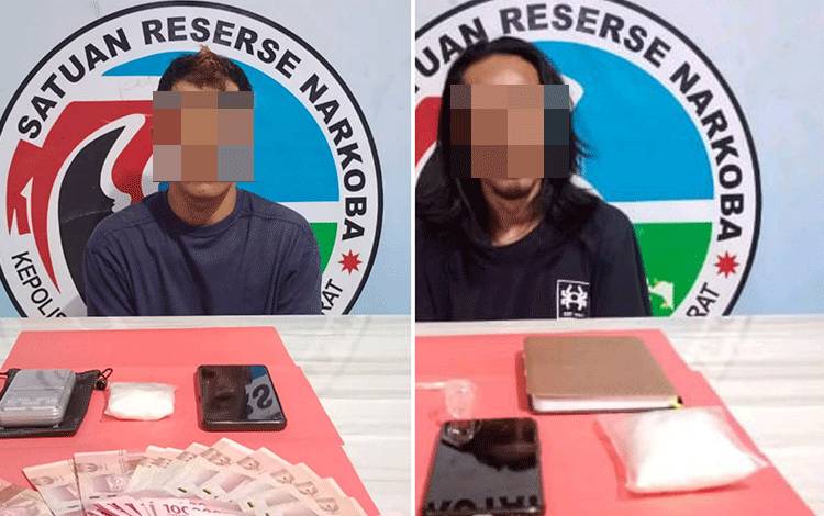 Dua Budak Sabu Diamankan Satresnarkoba Polres Kobar