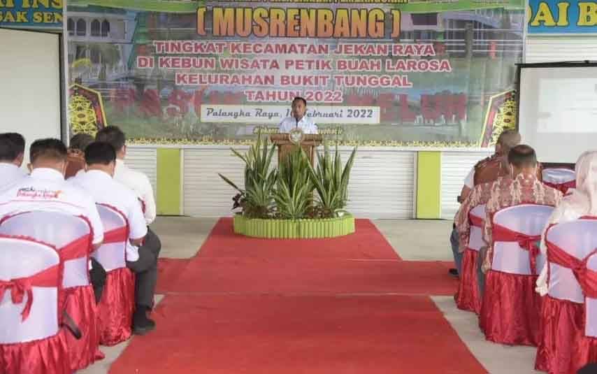 Wali Kota Palangka Raya Pastikan Hasil Musrenbang Jadi Prioritas