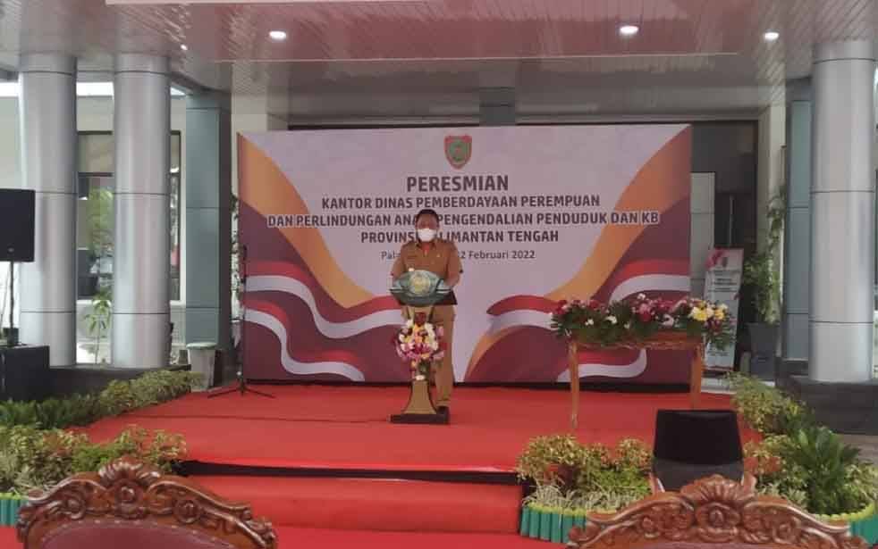 Wakil Gubernur Kalteng Resmikan Gedung Baru P3AKB Kalteng