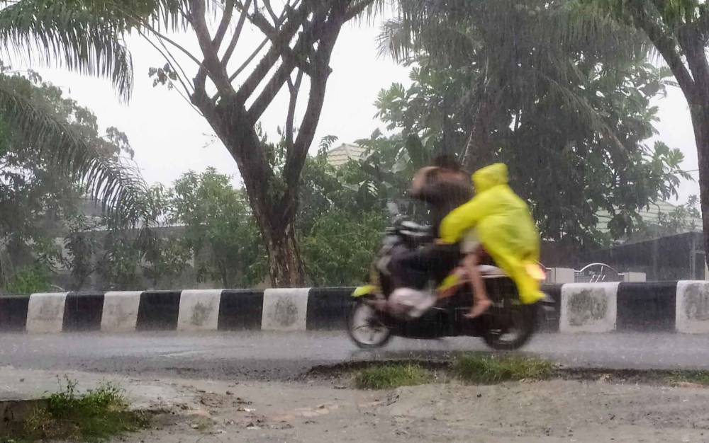 Sampit Berpotensi Dilanda Hujan Sepanjang Hari