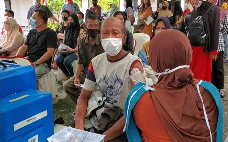 11.307 Sasaran Lansia di Kotim Belum Vaksin Covid-19