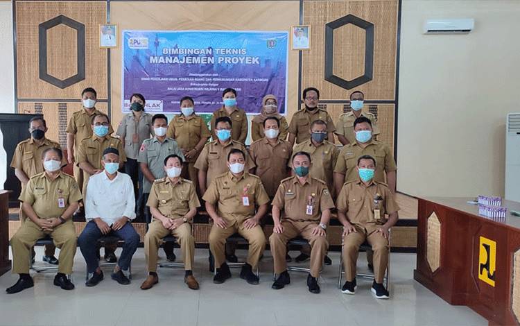 Pemkab Katingan Gelar Bimbingan Teknis Manajemen Proyek