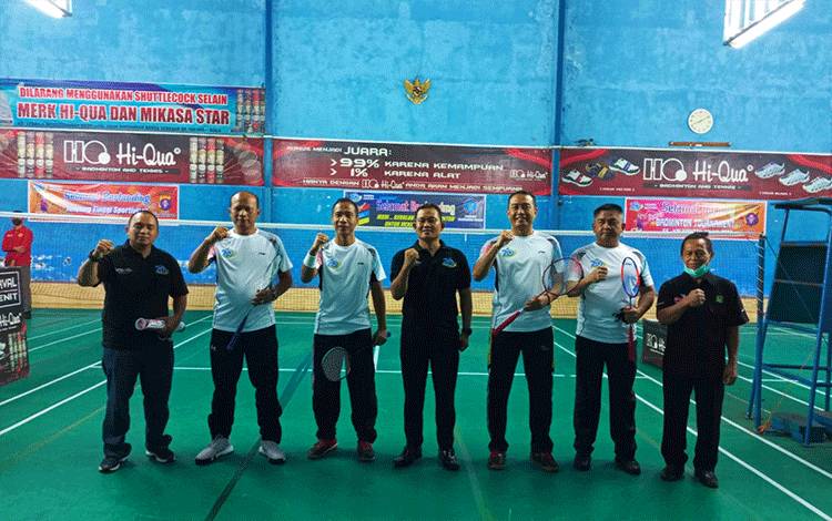 BNNP Kalteng Gelar Turnamen Batminton se-Kalimantan