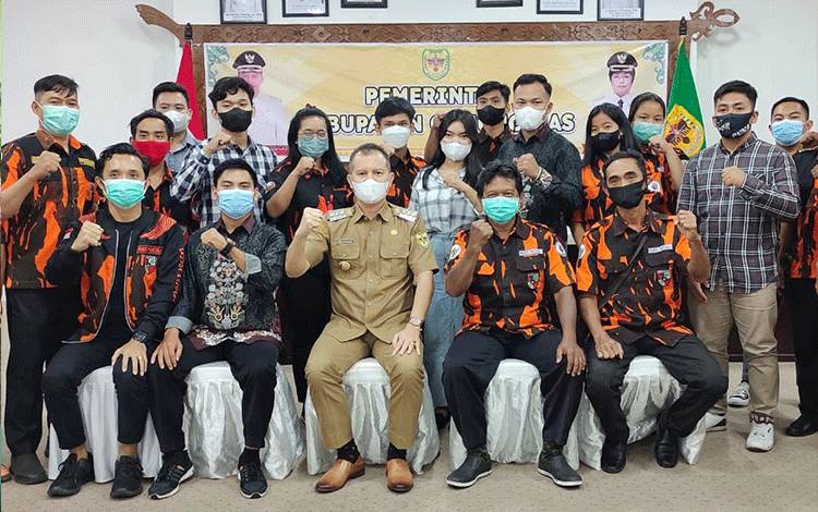 Bupati Gunung Mas Minta SAPMA PP dan KEPPMA Bantu Perangi Narkoba