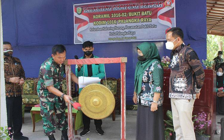 Kampung Berkah Kelurahan Habaring Hurung Diresmikan