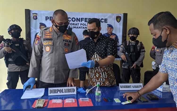 2 Pengedar Sabu di Samuda Diringkus Ditpolairud Polda Kalteng
