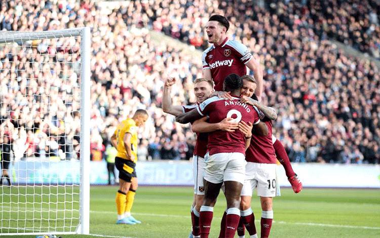 West Ham Amankan Tiga Poin Usai Menang Tipis 1-0 Lawan Wolves