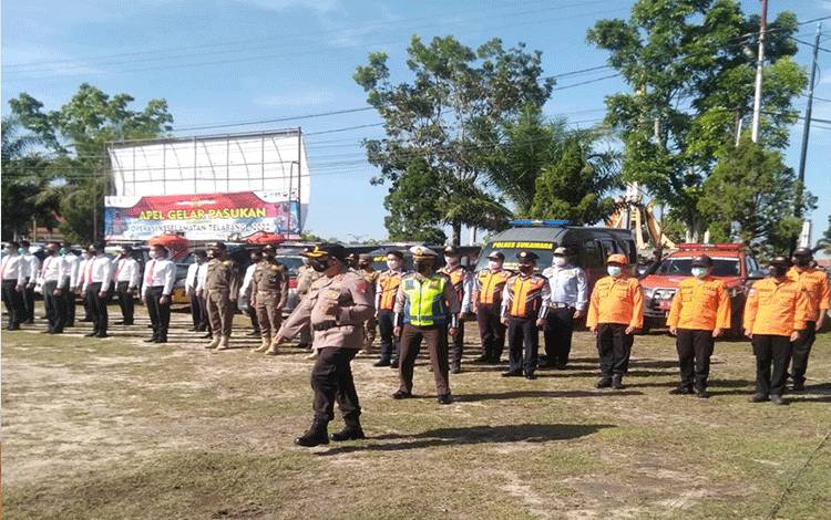 Polres Sukamara Terjunkan 23 Opersonel Pada Ops Keselamatan Telabang