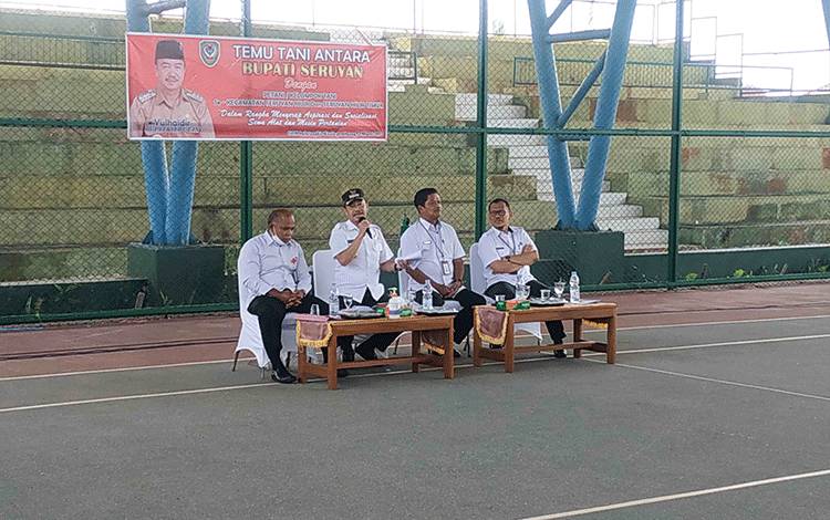 Pemkab Seruyan Sepakati Sewa Alsintan Untuk Petani