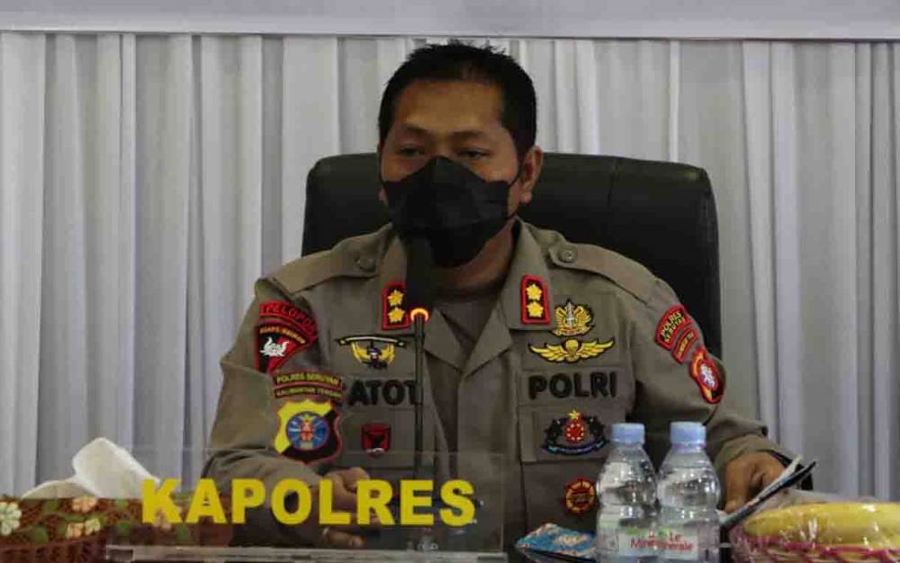 Kapolres Seruyan Dorong Percepatan Vaksinasi Covid-19