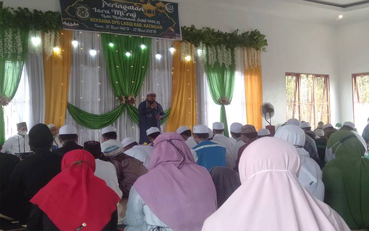 DPD LSQI Katingan Gelar Peringatan Isra Mikraj