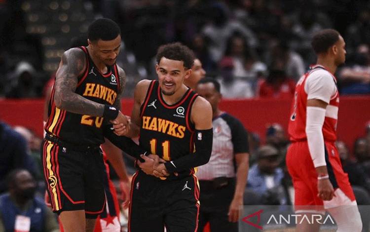 Hawks Tutup Pekan Ini dengan Kemenangan 117-114 di Markas Wizards