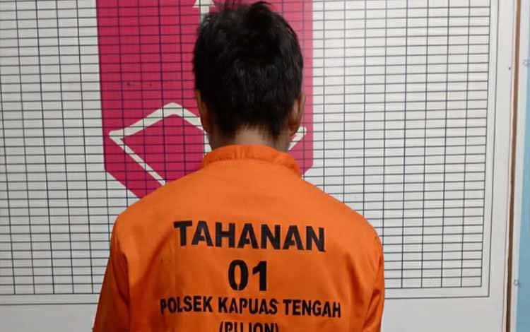 Polsek Kapuas Tengah Amankan Terduga Pelaku Pencurian