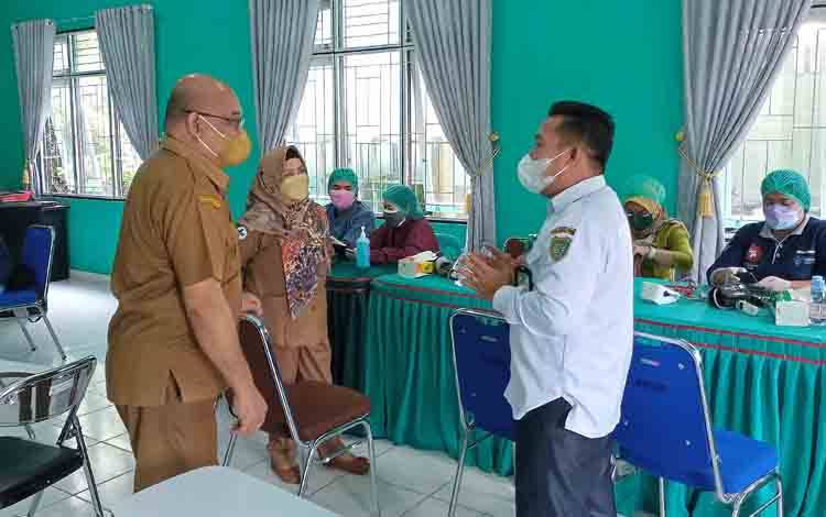 Kemenag Barito Timur Gelar Vaksinasi Booster untuk Calon Jemaah Haji