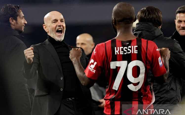 Milan Ambil Alih puncak, Pioli Tak Mau Sesumbar soal Peluang Scudetto