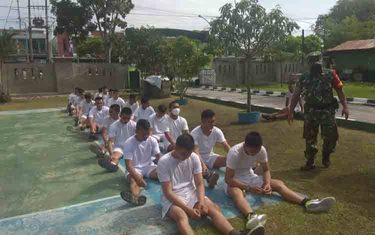 30 Calon Siswa Tamtama Prajurit Karier TNI AD Ikuti Pembekalan Awal di Koramil Pahandut