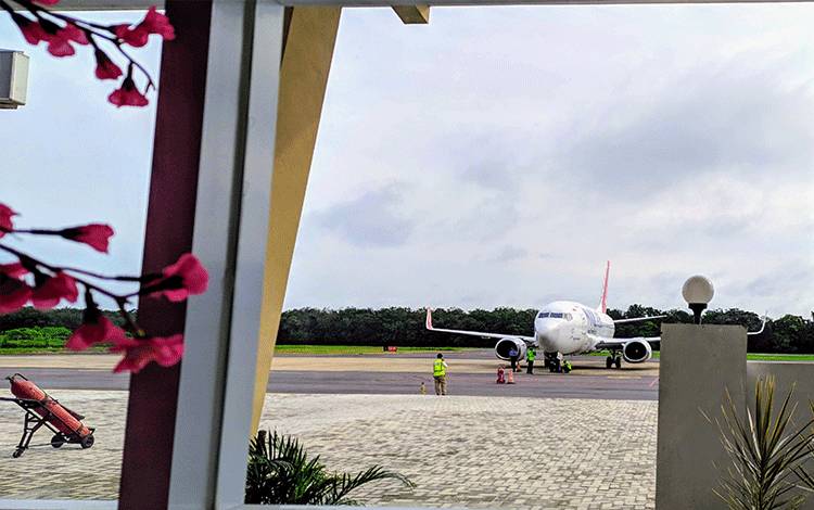 Bandara H Asan Sampit Masih Berlakukan PCR dan Antigen, ini Alasannya