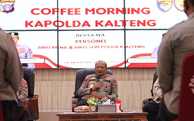 Kapolda Kalteng Tekankan Anggota Jaga Marwah dan Institusi