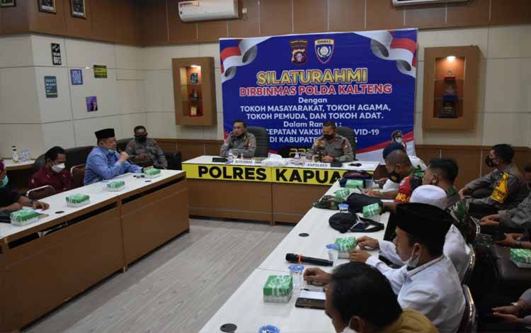 Seluruh Elemen dan Para Tokoh Diajak Sukseskan Percepatan Vaksinasi Covid-19 di Kapuas