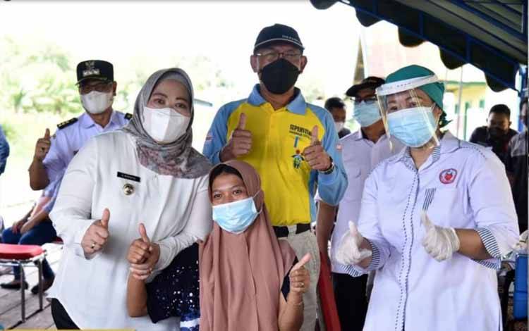 Vaksinasi Booster di Kobar Telah Mencapai 16 Ribu Orang