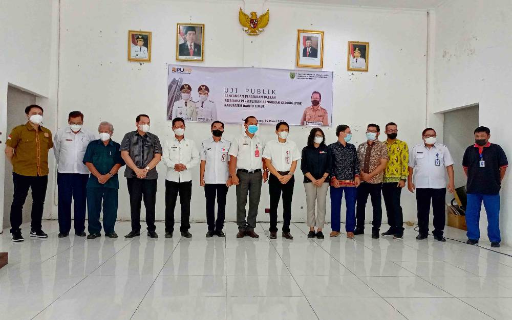 Dinas PUPR Perkim Gelar Uji Publik Raperda Retribusi Persetujuan Bangunan Gedung
