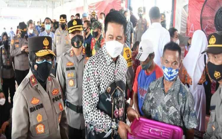 Pemkab Barito Utara Targetkan Penuhi Target Vaksinasi