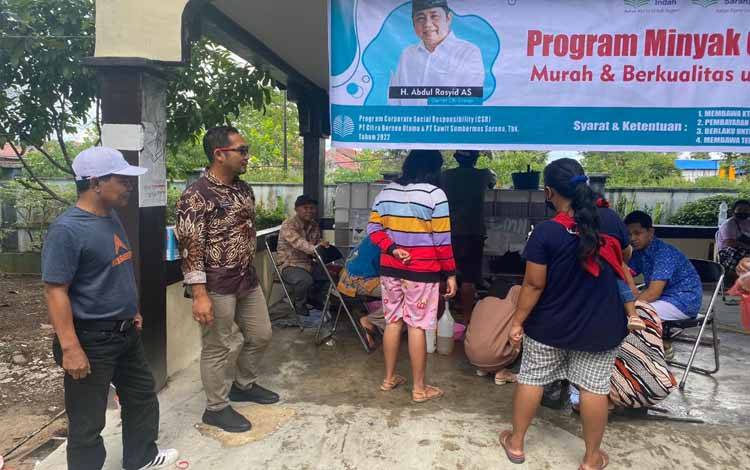 Bupati Kotim Apresiasi Operasi Pasar Minyak Goreng PT CBU