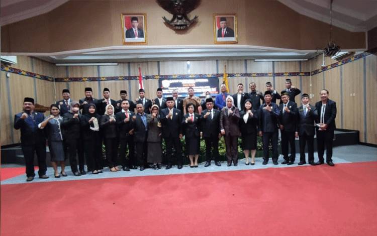 Reposisi Ulang AKD, Ini Ketua Hingga Anggota Komisi-komisi DPRD Kotim