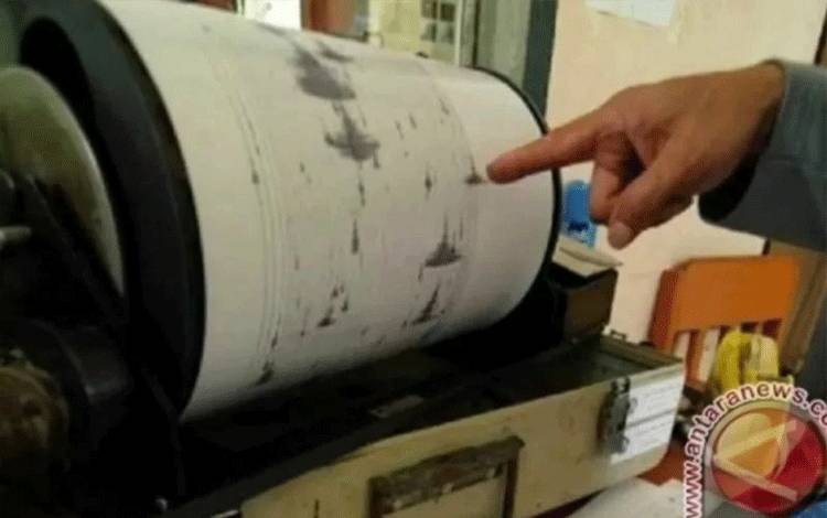 BMKG: Gempa Magnitudo 5,3 Guncang Pantai Selatan Lebak
