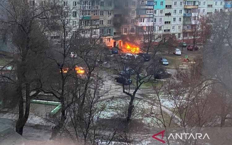 Ukraina Tuduh Pasukan Rusia Tembak Iring-iringan Kendaraan Pengungsi