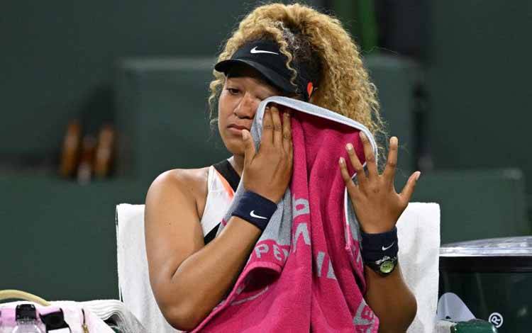 Perjalanan Naomi Osaka di Indian Wells Berakhir dengan Air Mata