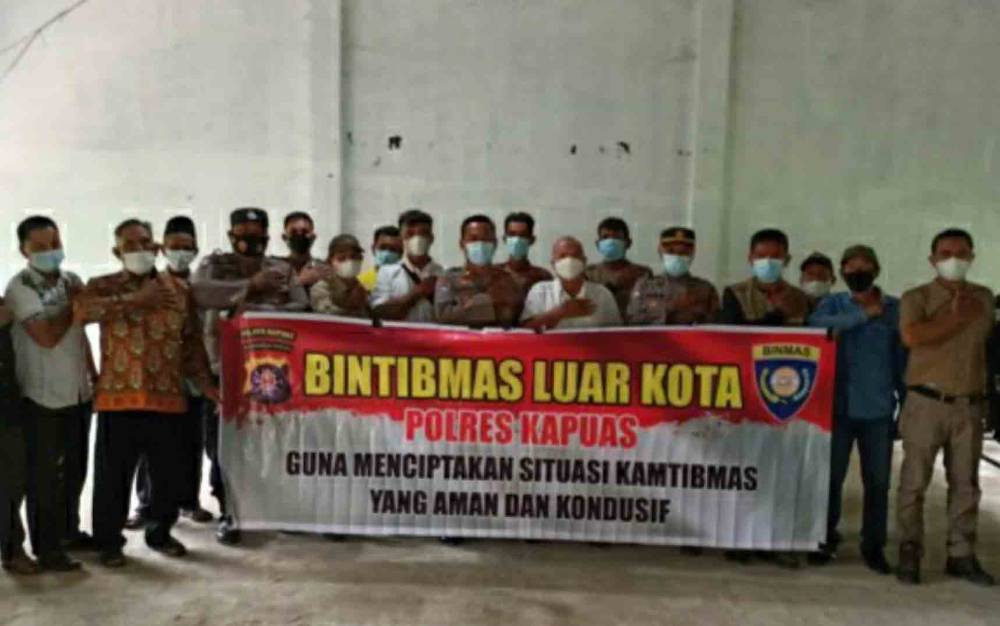 Satbinmas Polres Kapuas Kembali Gelar Pembinaan dan Penyuluhan Luar Kota
