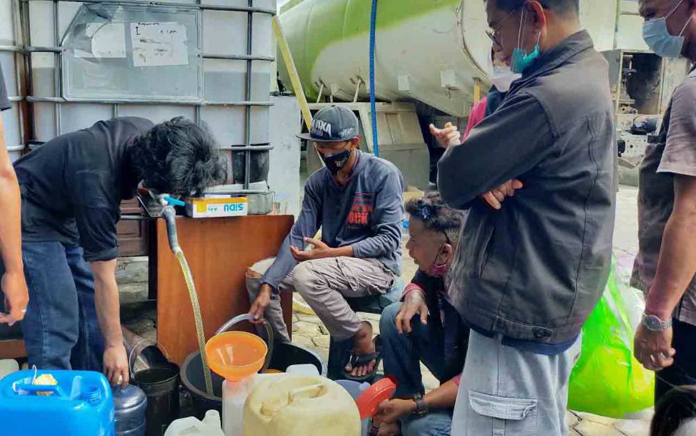 Pelaku UMKM di Bidang Kuliner Merasa Terbantu Adanya Operasi Pasar Minyak Goreng Murah PT CBU