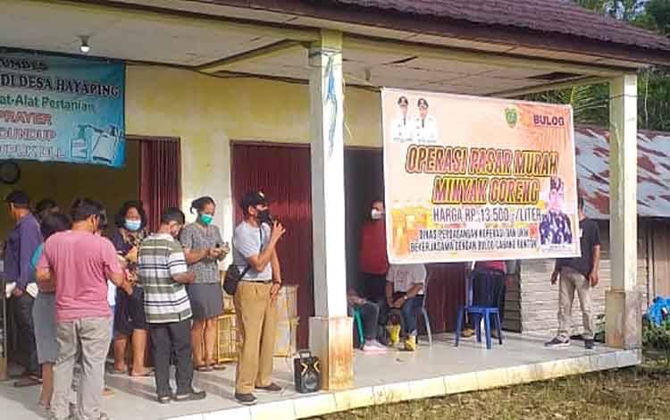 Masyarakat Berharap Pemkab Barito Timur Lanjutkan Operasi Pasar Minyak Goreng