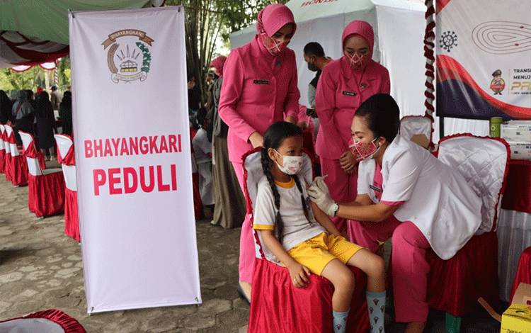 Polres Kotim Siapkan 2.500 Dosis Untuk Vaksinasi Selama Sepekan?