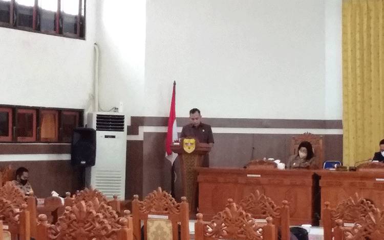 Begini Pandangan Umum Fraksi Nasdem-Hanura DPRD Gunung Mas Soal 2 Raperda