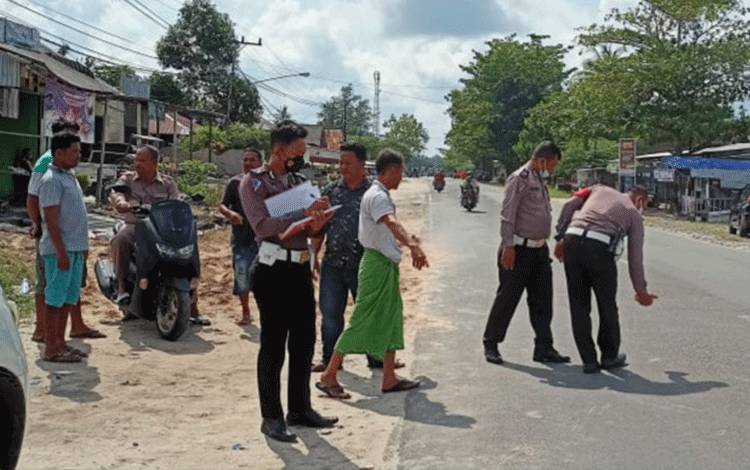 Tabrakan Sesama Motor, Satu Pengendara Meninggal