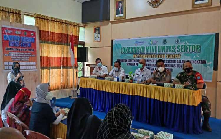 Hadiri Loka Karya Mini Lintas Sektor Kecamatan Kapuas Timur, Ini Harapan Kapolsek