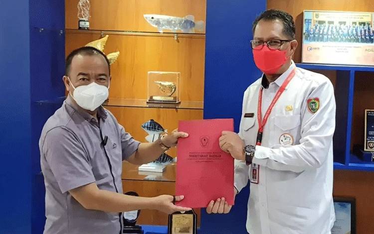 Bupati Seruyan Kunjungi Dislutkan Kalteng, Ini Tujuannya