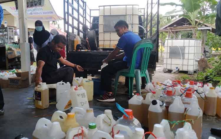 Harga Minyak Goreng Curah di Pangkalan Bun Naik Lagi